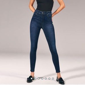 Abercrombie High Rise Skinny Jean